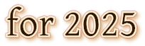 for 2025 for 2025